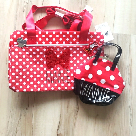 Disney Minnie Purse Bag Wristlet - Picture 3 of 3